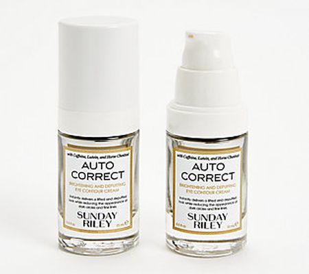 A-D Sunday Riley Brightening Eye Cream Duo Auto-Delivery