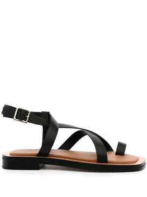 A.EMERY ankle-buckle strap sandals - Black