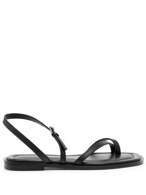 A.EMERY Lucia buckle-fastening leather sandals - Black