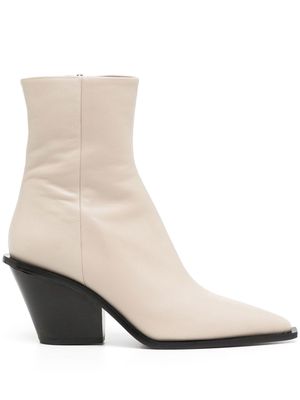 A.EMERY Odin pointed-toe ankle boots - Grey