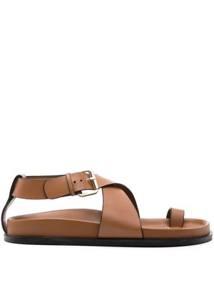 A.EMERY The Dula leather sandal - Brown