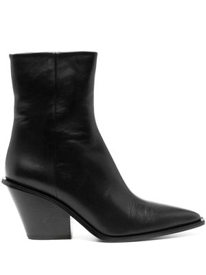 A.EMERY The Odin 90mm leather boots - Black