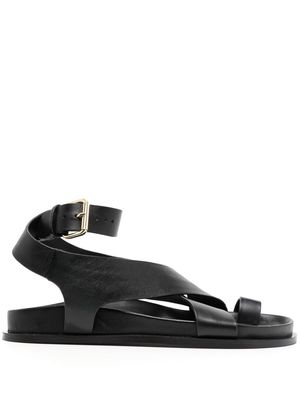 A.EMERY toe-strap sandals - Black
