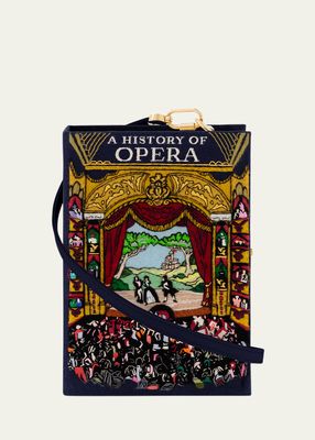 A History of Opera Book Clutch Bag