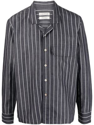 A Kind of Guise Bosa pinstripe-pattern shirt - Grey