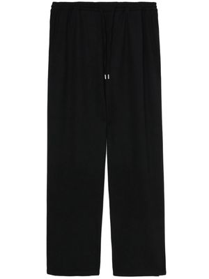 A Kind of Guise drawstring-waist cropped wool trousers - Black