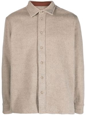 A Kind of Guise Dullu wool blend shirt - Neutrals
