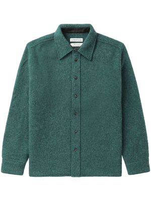 A Kind of Guise virgin wool shirt jacket - Green