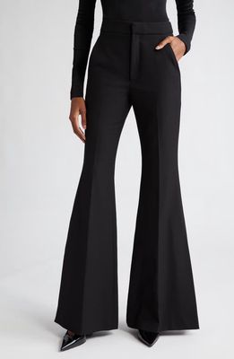 A. L.C. Anders High Waist Bell Bottom Pants in Black