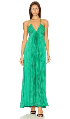A.L.C. Angelina Ii Gown in Green