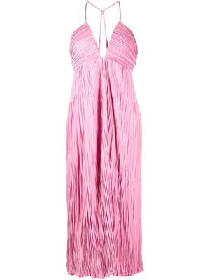 A.L.C. Angelina pleated dress - Pink