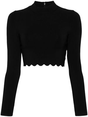A.L.C. Bea knitted top - Black