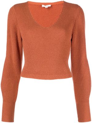 A.L.C. Kimby ribbed-knit jumper - Orange
