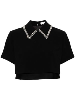 A.L.C. Lark crystal-embellished T-shirt - Black