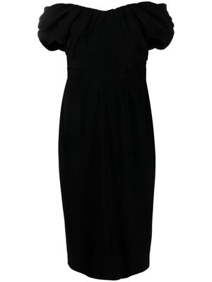 A.L.C. Nora off-shoulder midi dress - Black