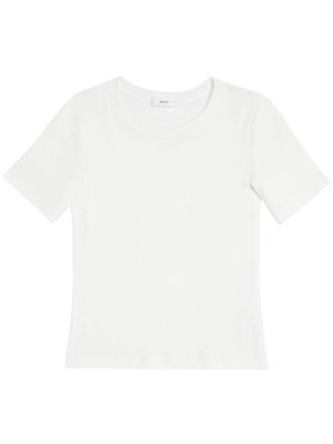 A.L.C. Paloma ribbed cotton T-shirt - White