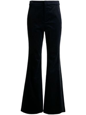 A.L.C. Sophie II pressed-crease flared trousers - Blue