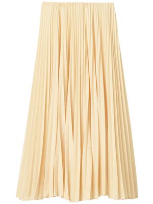 A.L.C. Tatum pleated midi skirt - Neutrals