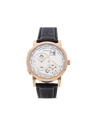 A. Lange & Söhne 2019 pre-owned Lange 1 Time Zone 41mm - Silver