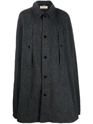 A.N.G.E.L.O. Vintage Cult 1970s single-breasted cape-style coat - Grey