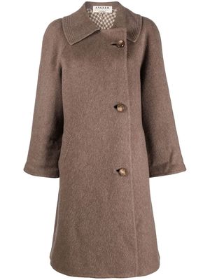 A.N.G.E.L.O. Vintage Cult 1970s single-breasted wool coat - Brown