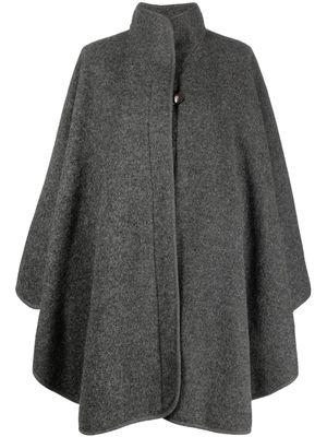 A.N.G.E.L.O. Vintage Cult 1970s stand-up collar cape - Grey