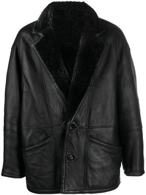 A.N.G.E.L.O. Vintage Cult 1980s sheepskin jacket - Black