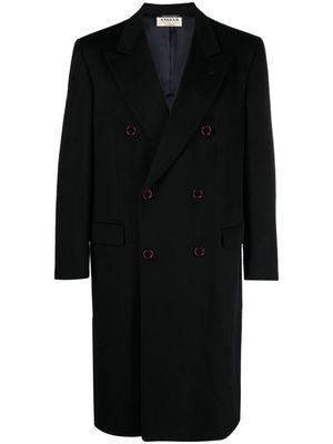 A.N.G.E.L.O. Vintage Cult 1990 double-breasted cashmere coat - Black