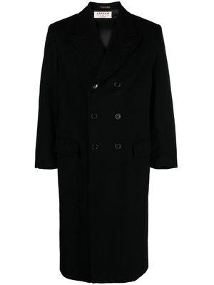 A.N.G.E.L.O. Vintage Cult 1990 double-breasted maxi coat - Black