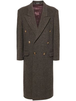 A.N.G.E.L.O. Vintage Cult 1990s double-breasted wool coat - Brown