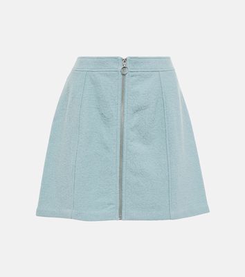 A.P.C. Alice boiled wool miniskirt