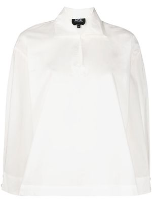 A.P.C. Angela cotton blouse - White