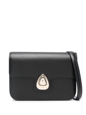 A.P.C. Astra smooth-leather shoulder bag - Black