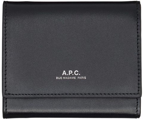 A.P.C. Black Compact Lois Small Wallet