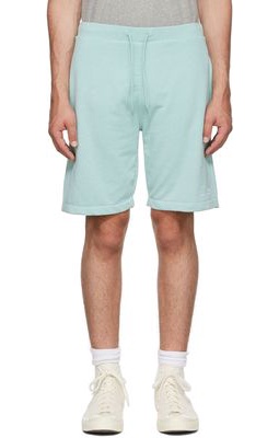 A.P.C. Blue Cotton Shorts