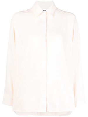 A.P.C. button-up silk shirt - Neutrals
