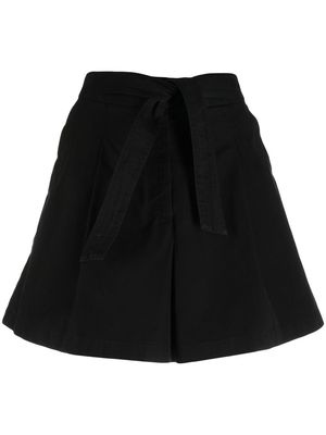 A.P.C. Camberra belted tailored shorts - Black