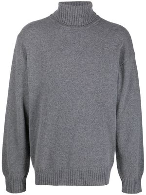 A.P.C. cashmere-blend roll-neck jumper - Grey