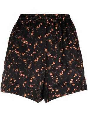 A.P.C. Cecilia Liberty floral-print shorts - Black