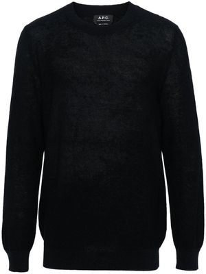 A.P.C. Christian knitted jumper - Blue