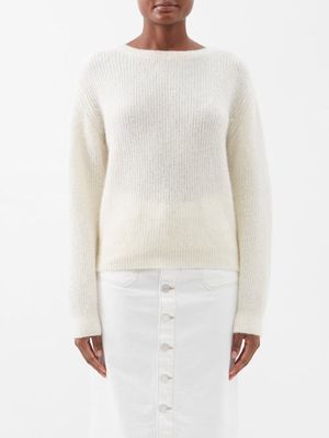 A.P.C. - Christy Alpaca-blend Sweater - Womens - White