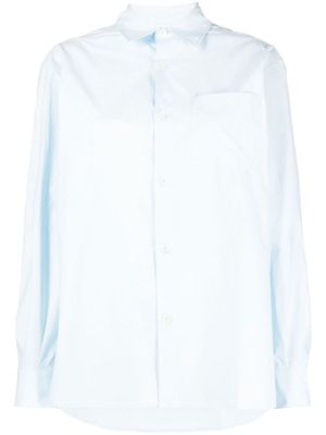 A.P.C. classic-collar cotton shirt - Blue