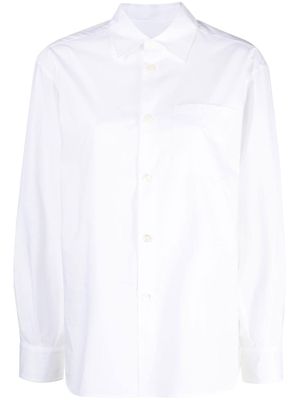 A.P.C. classic-collar cotton shirt - White