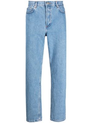 A.P.C. Cofah straight-leg mid-rise jeans - Blue
