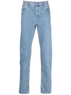 A.P.C. Cofah straight-leg mid-wash jeans - Blue