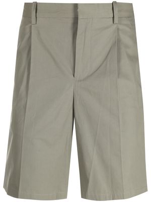 A.P.C. cotton bermuda shorts - Green