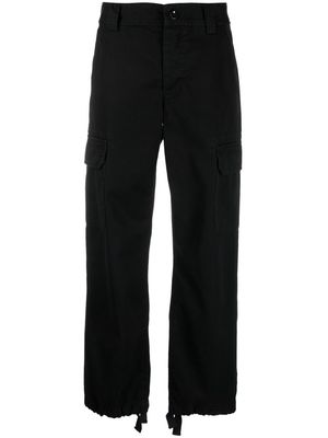 A.P.C. cropped cargo trousers - Black