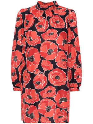 A.P.C. Dalia floral-print dress - Red