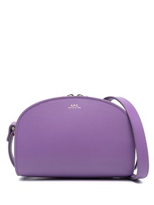 A.P.C. Demi Lune shoulder bag - Purple