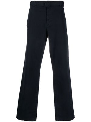 A.P.C. Doc belted straight-leg chinos - Blue